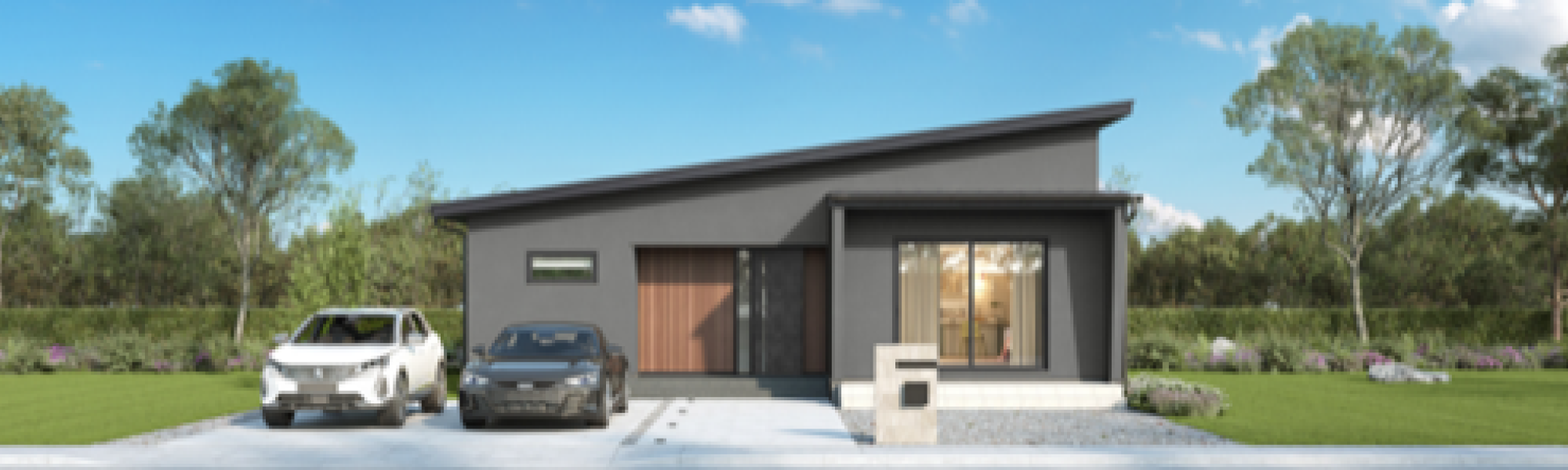 荒見モデルハウス（サウナのある平屋）