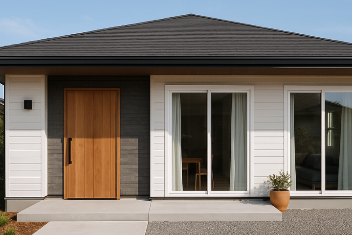 01 デザイン性と住み心地、性能の高さも実感できる家。